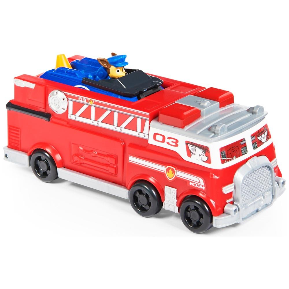 Paw Patrol Firetruck Die-Cast Team Vehicle With Chase Toy Car