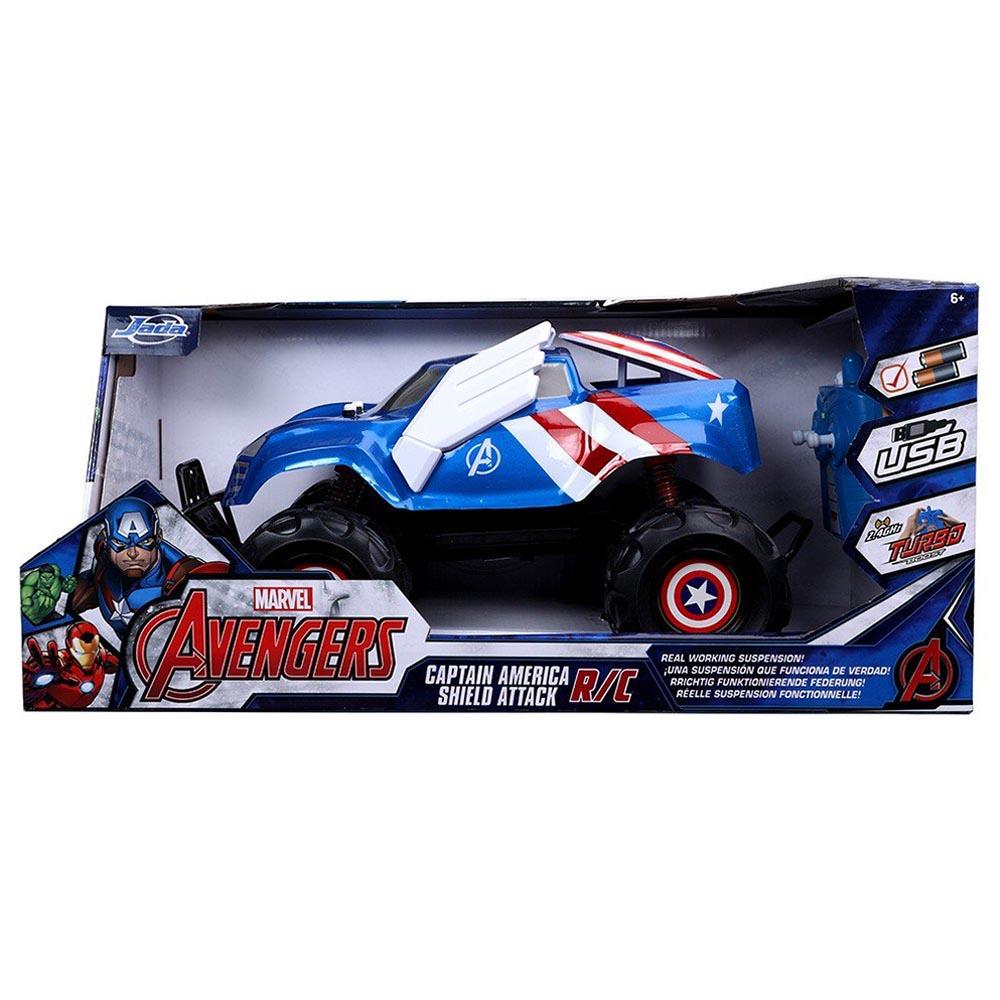 Jada - Marvel Avengers RC Captain America Attack - Blue