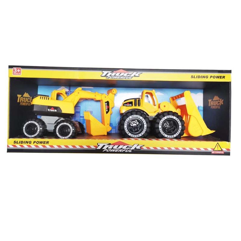TTC - Powerful Bulldozer with Excavator