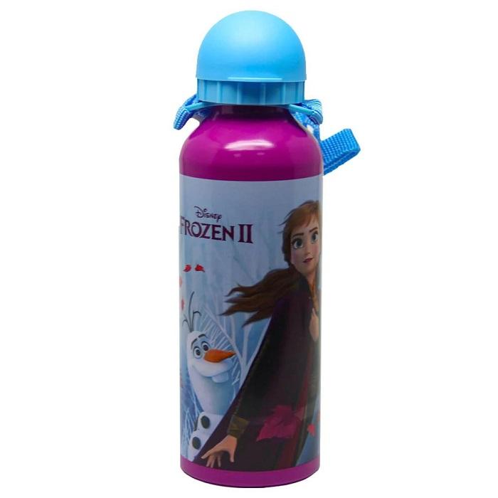 Frozen II Metal Water Bottle W/Strap