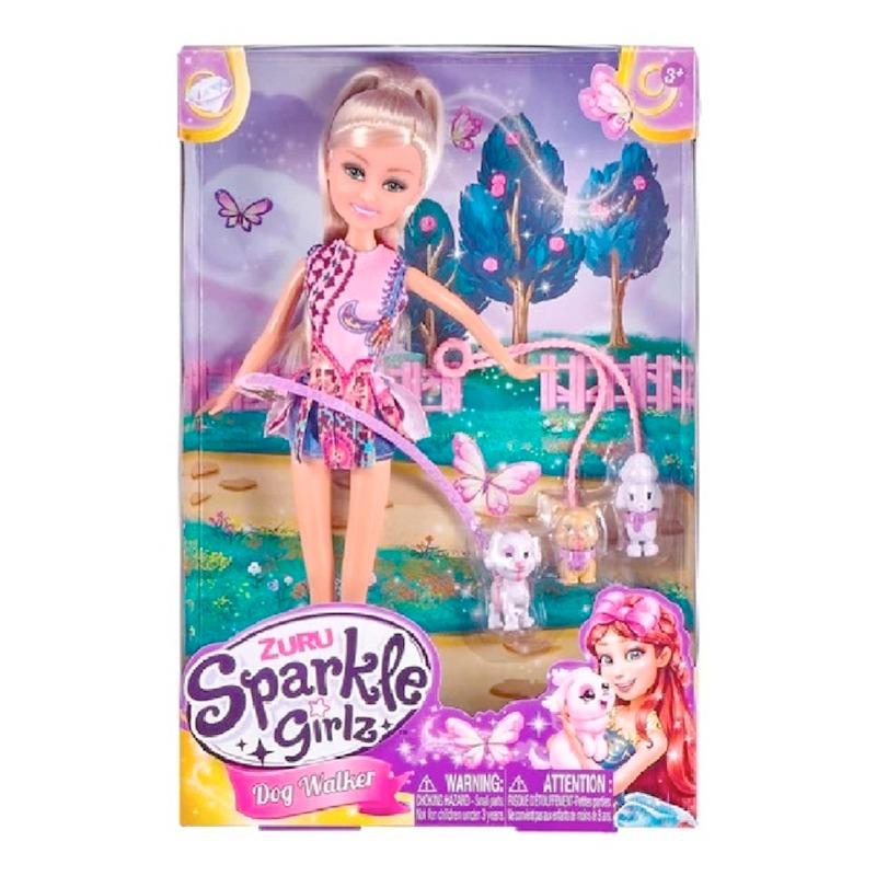 Sparkle Girlz Doll And Pets