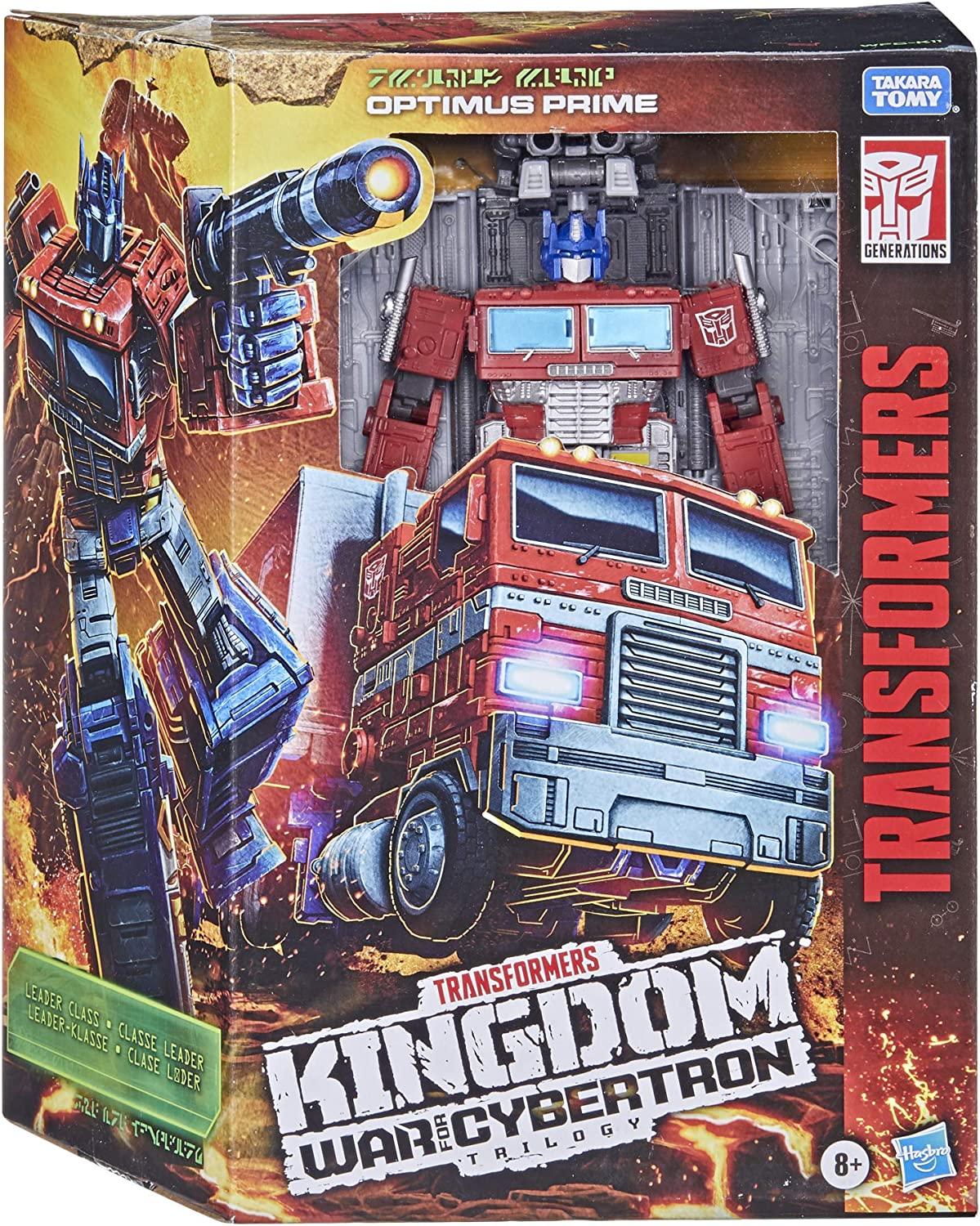 Transformers War For Cybertron Kingdom Leader Optimus Prime Figure