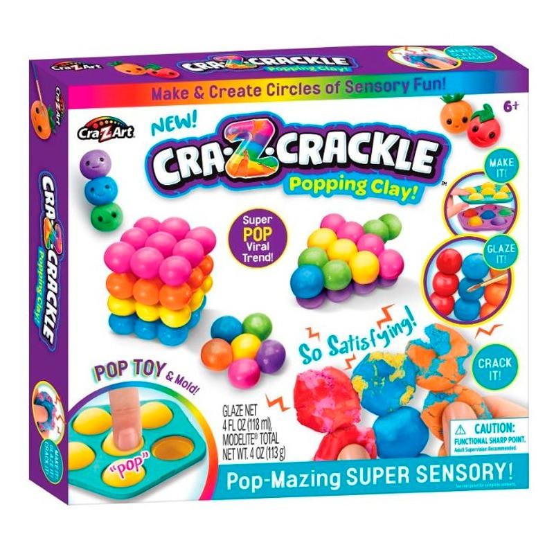Cra-Z-Crackle Clay Pop-Mazing Super Sensory