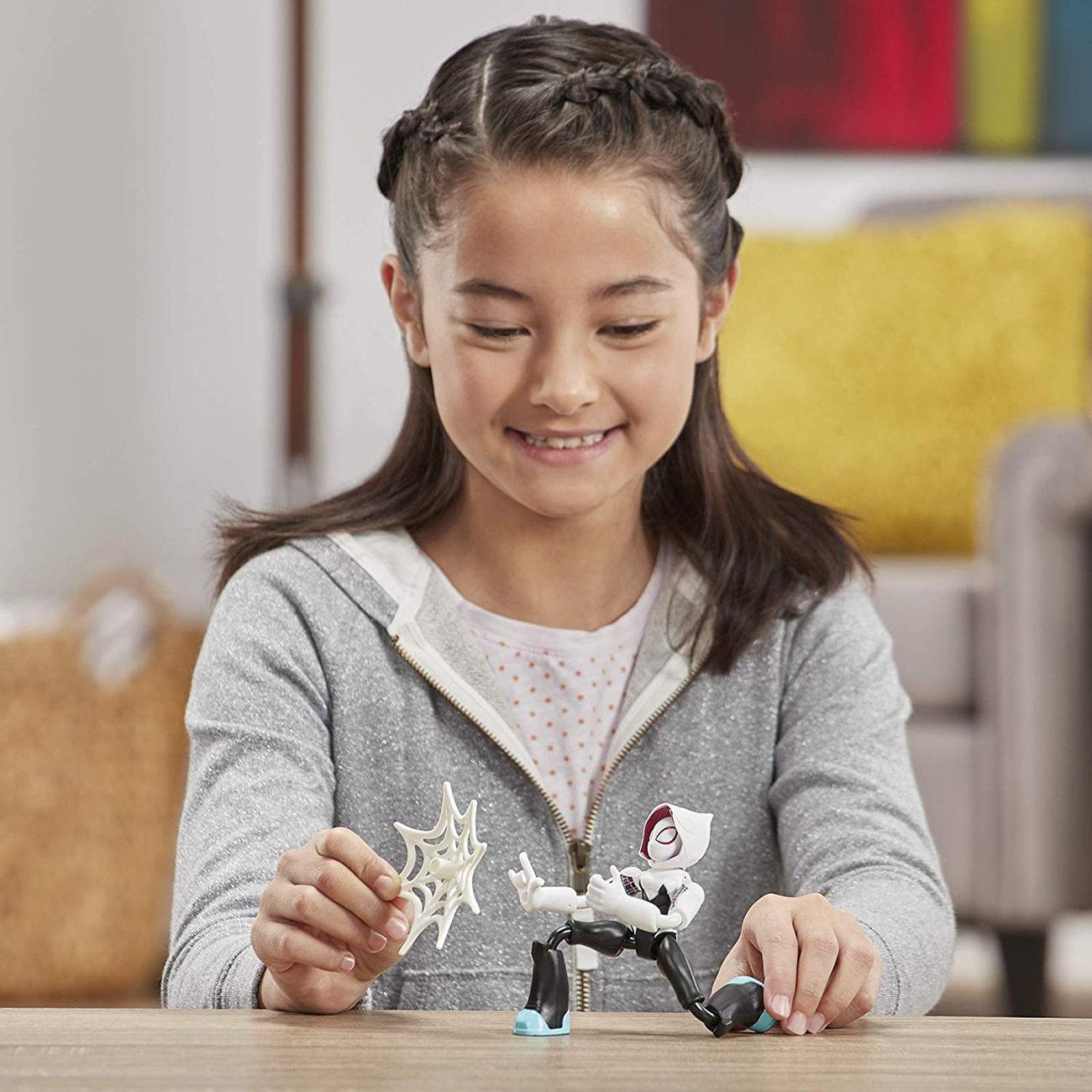 Spider-Man Marvel Bend And Flex Ghost-Spider Action Figure