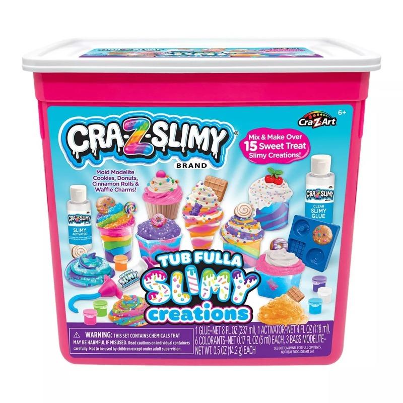 Cra Z Slimy Tub Fulla Frozen Treats Slime Set - Assorted