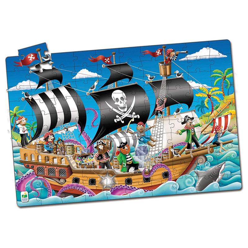 ذا ليرننج جورني - بازل مزدوج سفينة القراصنة 100 قطعة