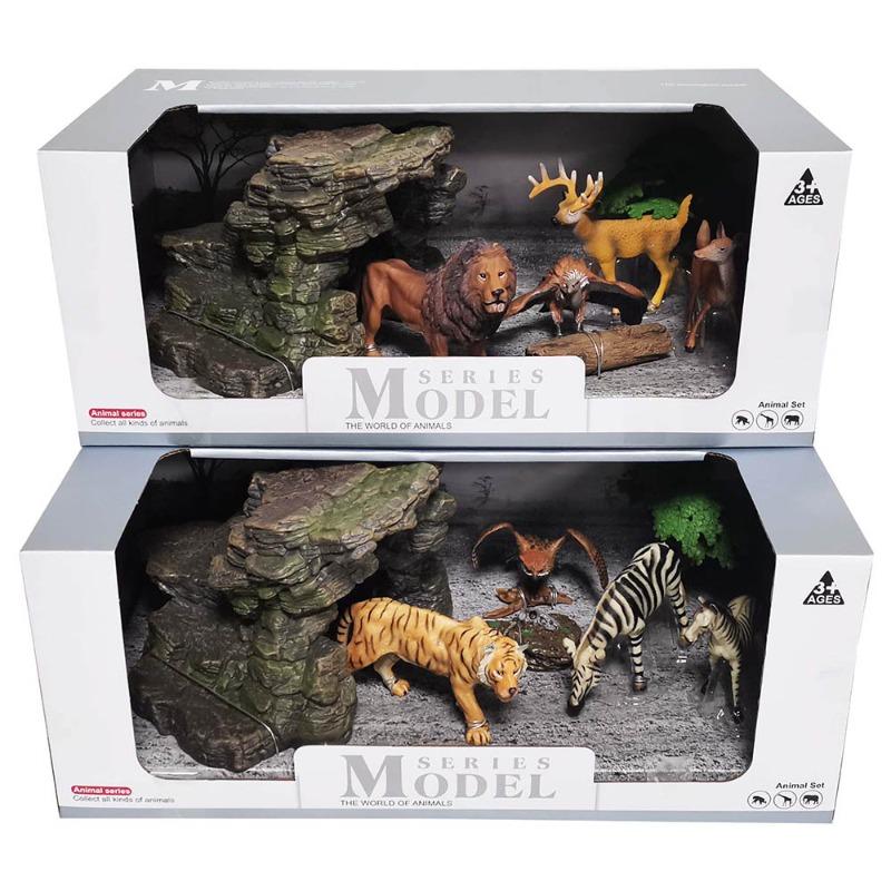 TTC - Series Animal Figure Mix 4 Pcs Set Assorted