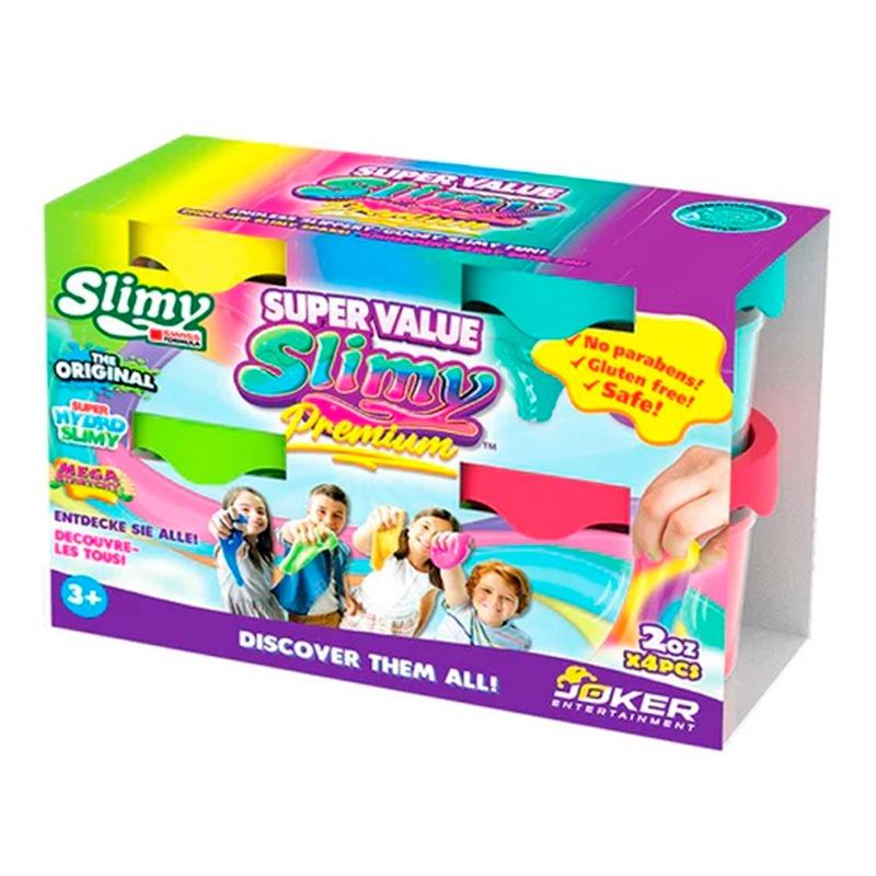 Slimy Super Value Premium Packs 4 Pcs 56 grams
