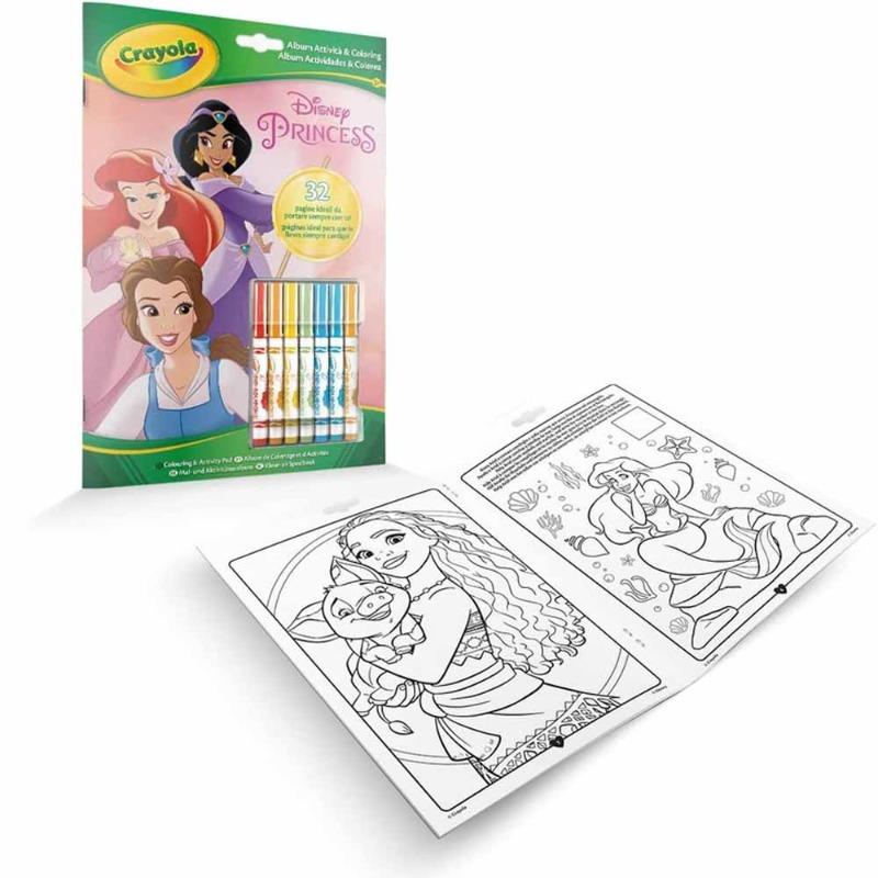 Crayola Disney Princess Color & Activity Book – Creative Fun Set
