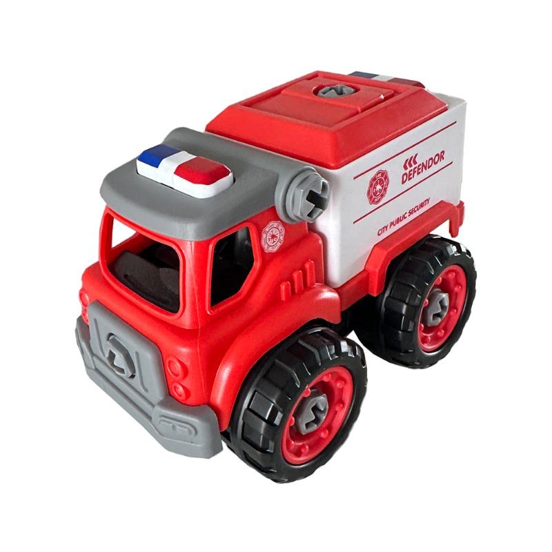 Mini Car DIY Toy Bricks - Emergency Response Truck