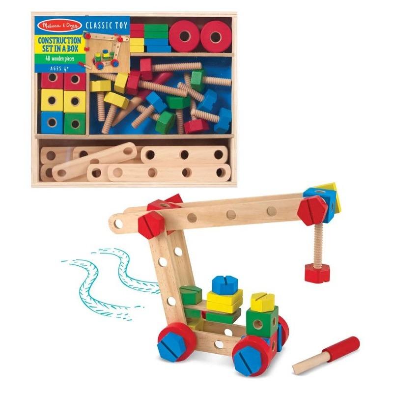 Melissa And Dough Construction Building Set in a Box