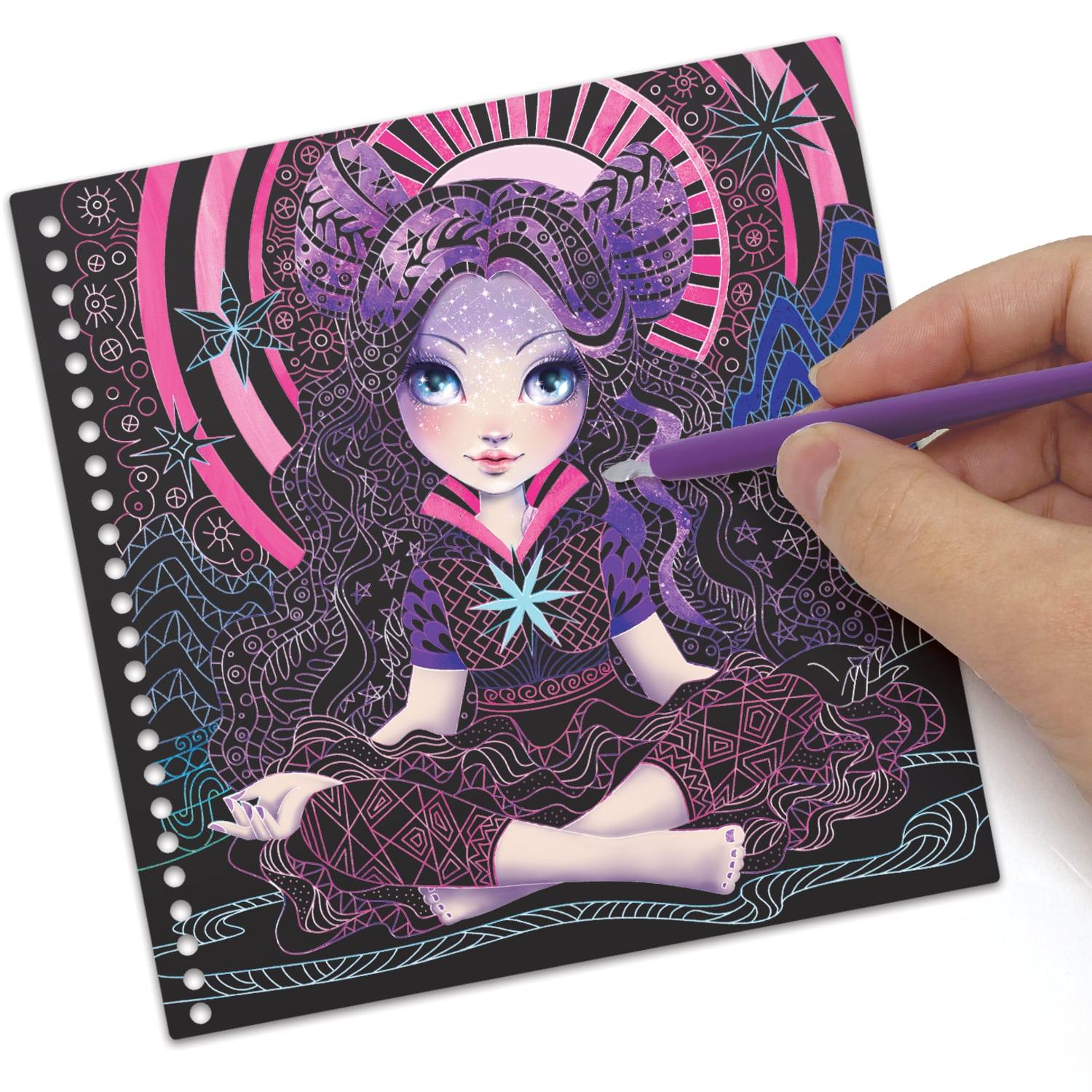 Nebulous Stars -Zen Scratch And Sketch Art Book