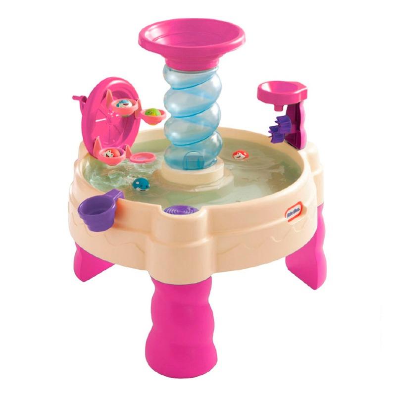 ليتل تايكس - طاولة اللعب بالماء لون وردي
