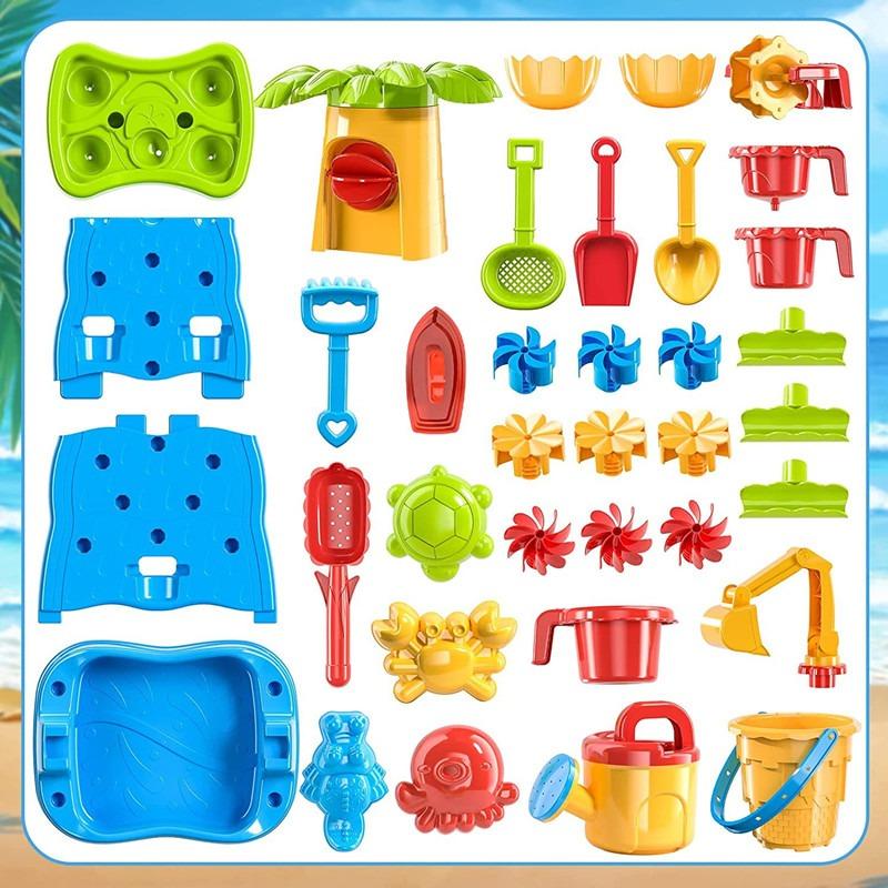 Donloyon Water Play Activity Tower - Blue/Green