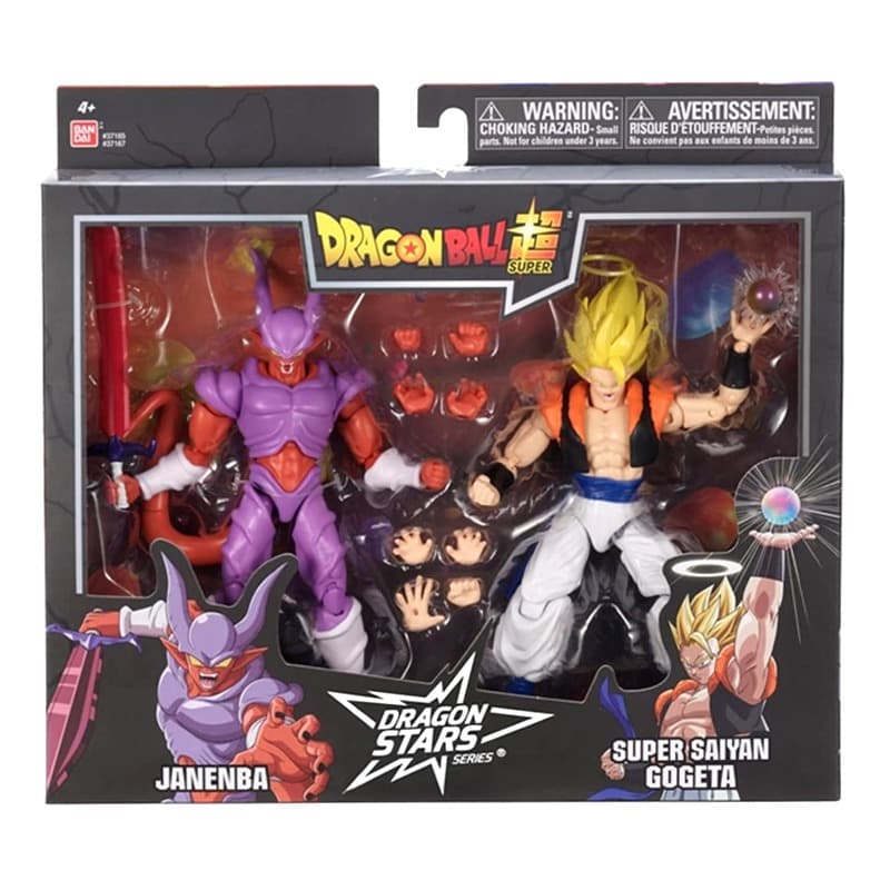 Dragon Ball Super Saiyan Gogeta vs Janenba Figures