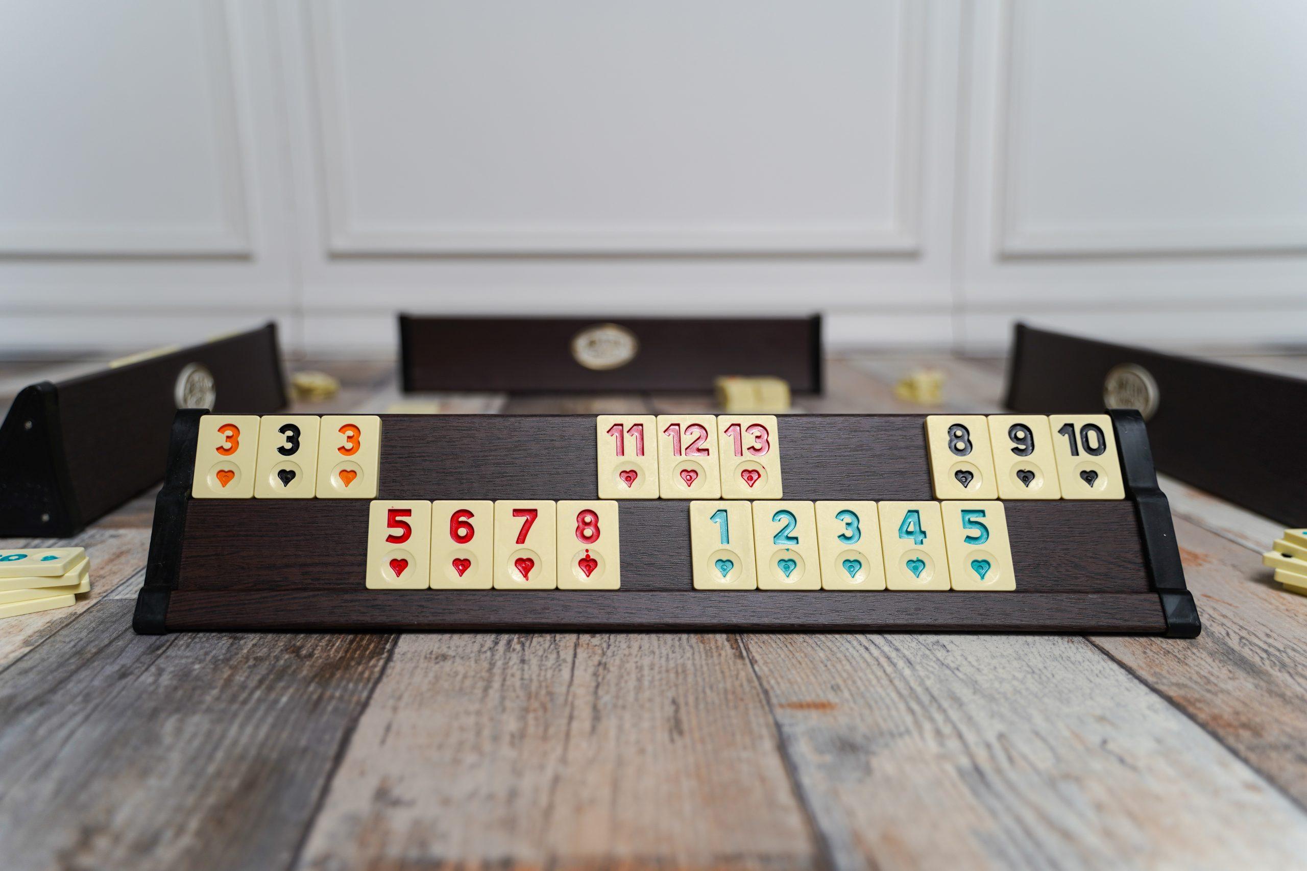 Rummy VIP Royal Set - Dark Brown