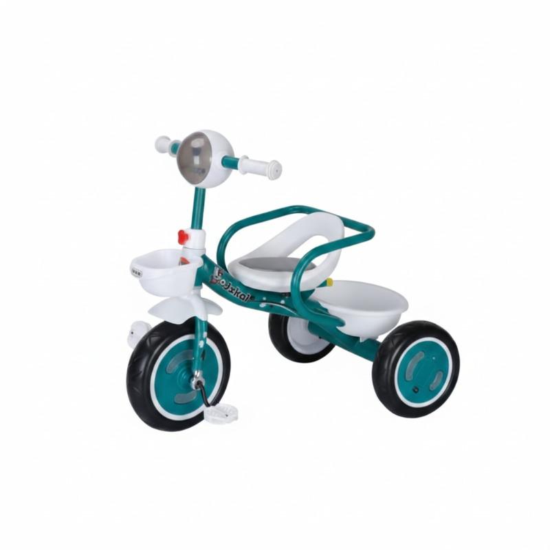 FIRST STEP 813 Children Pedal Tricycle Green