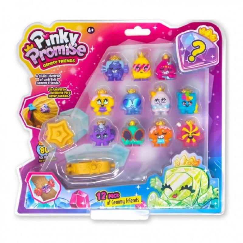 بينكي بروميس - مجموعة مجسمات جيمي فريندز 12 شخصية