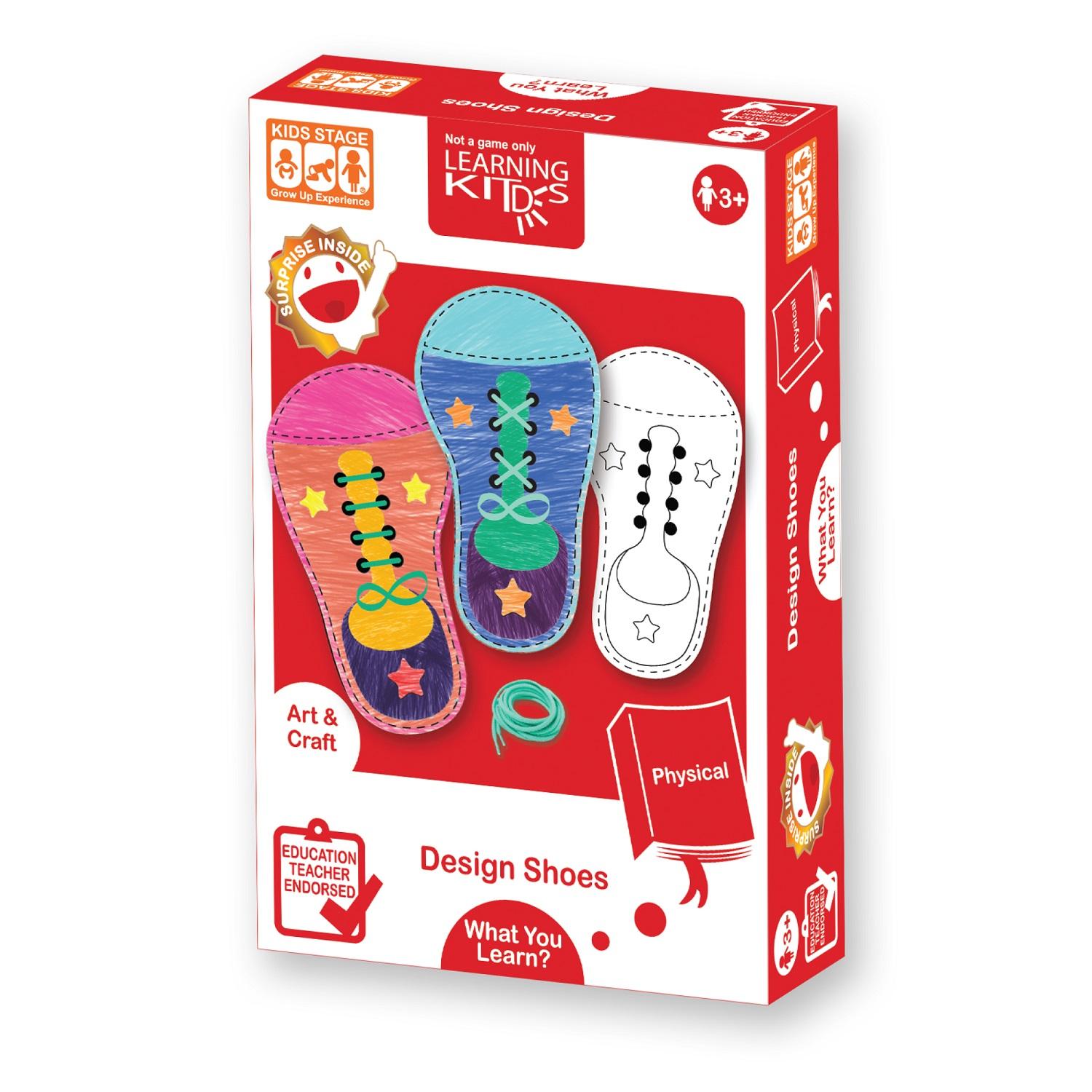 Learning Kitds Design Shoes