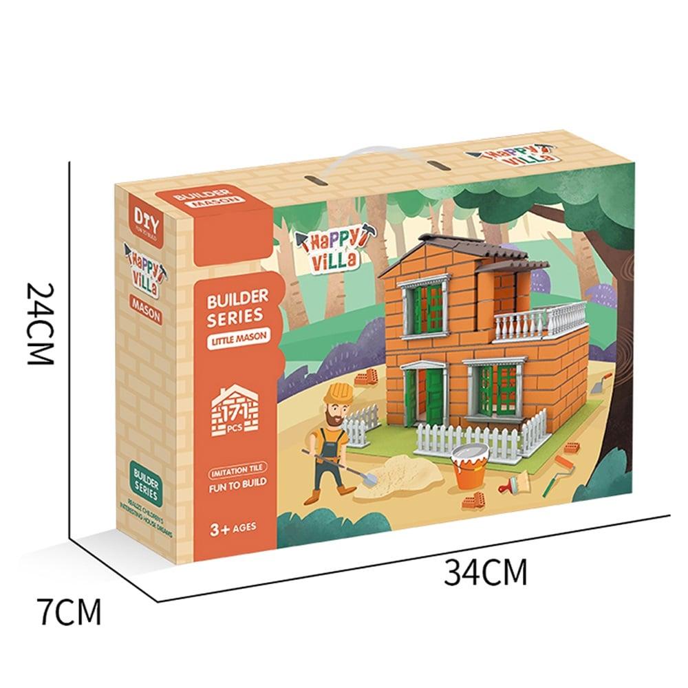 بيلدر ماسون مجموعة بناء هابي فيلا - 171 قطعة