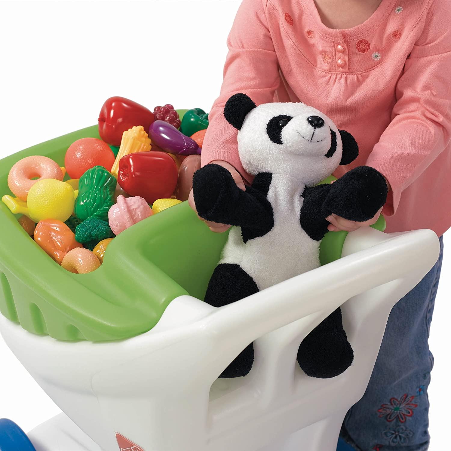 ستب2 - عربة التسوق ليتل هيلبرز لون أخضر