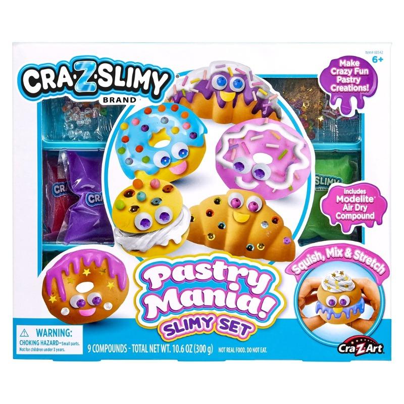 كرايز سلايمي هوس المعجنات - مجموعة صنع السلايم على شكل حلويات