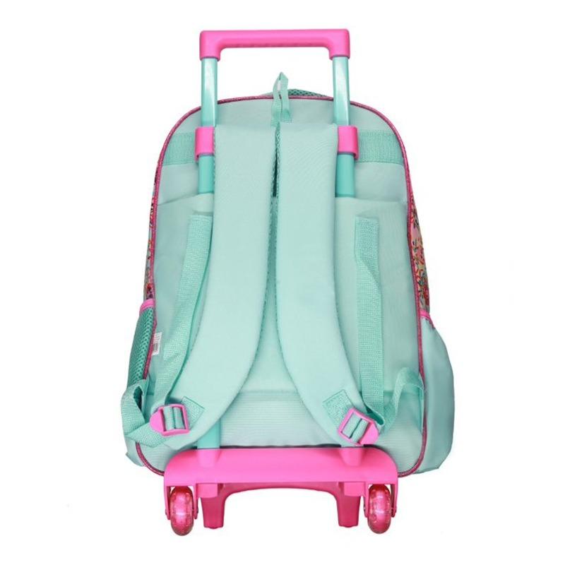 حقيبة الظهر ماي ليتل بوني المدرسية بعجلات مع مقلمة - حجم كبير