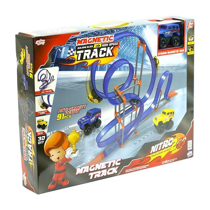 نيترو تو جو - مجموعة المسار المغناطيسي 91 قطعة