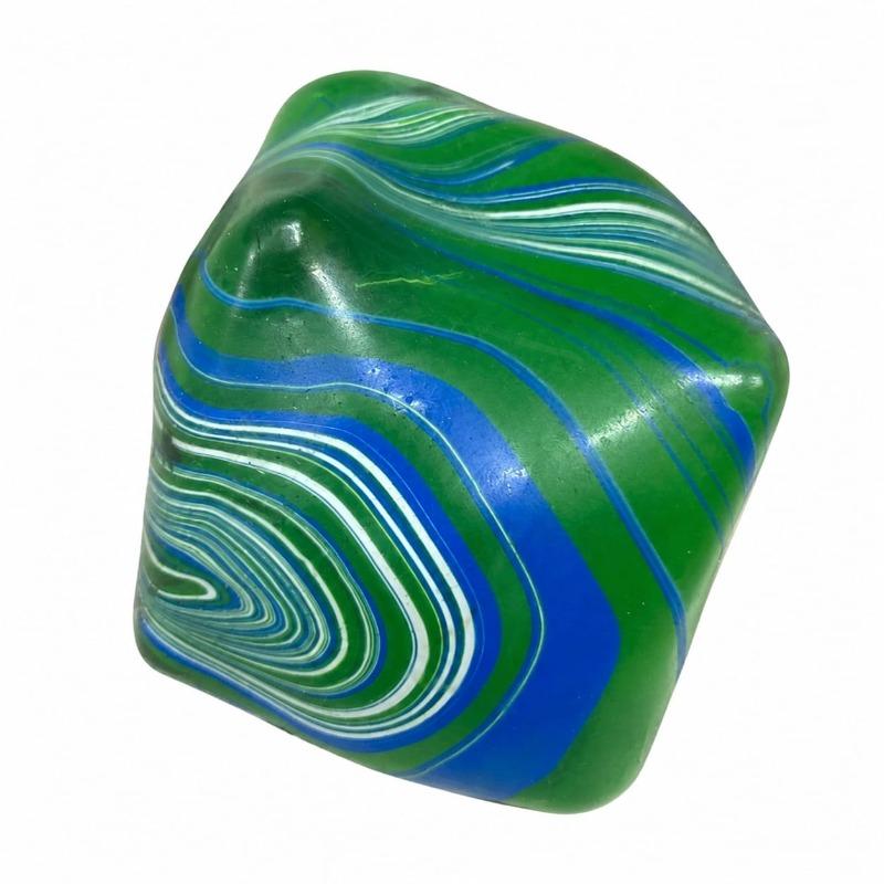 Wave Color Cube Squeeze Stress Relief Toy 5.5cm - Assorted