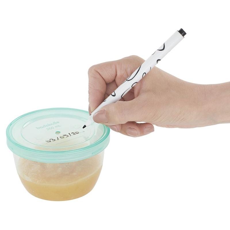 Badabulle Baby Bowls Lid and Food Storage -250 ml 5 pcs