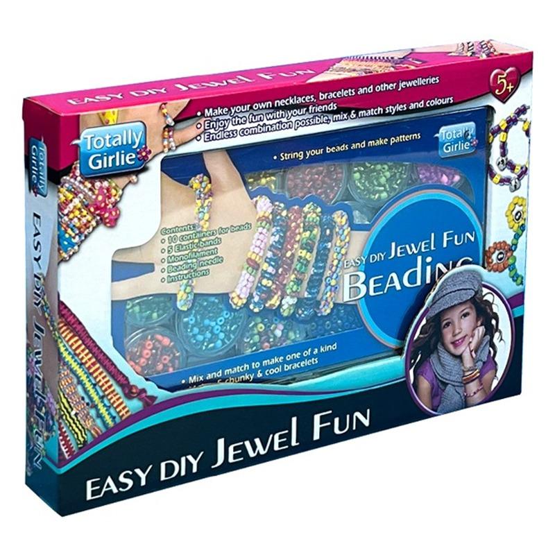 Totally Girlie Jewel Fun Beading Set