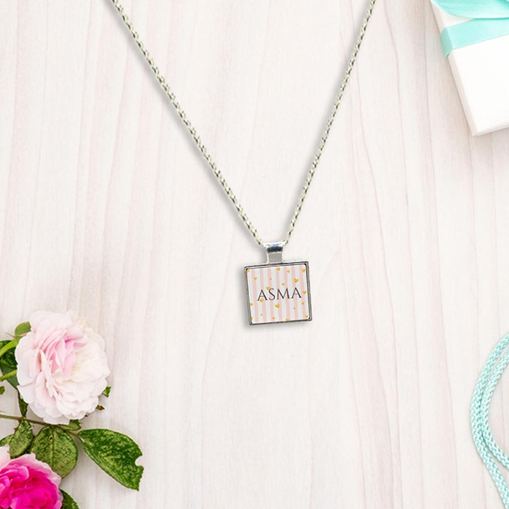 Love - Square Pendant
