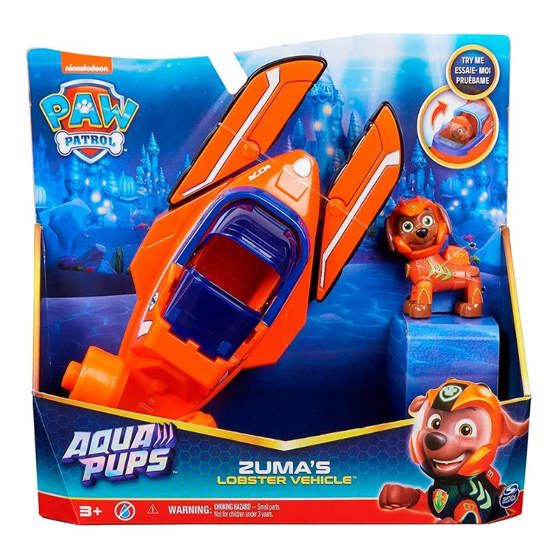 Paw Patrol - Aqua Pups figure With vehicle