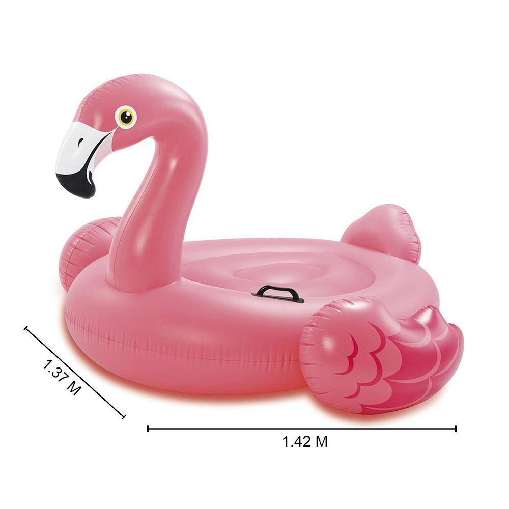 Intex - Inflatable Flamingo Swimming Float - Pink