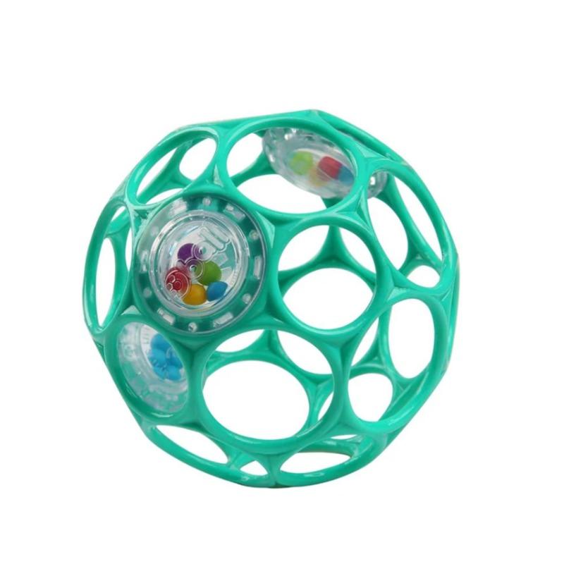 Bright Starts Easy-Grip Oball Rattle - Green