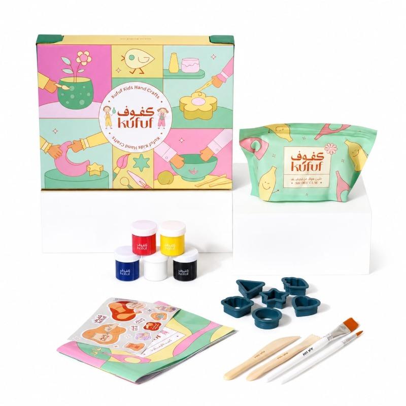 Kufuf Clay Box for Kids - Creative Modeling & Learning Kit
