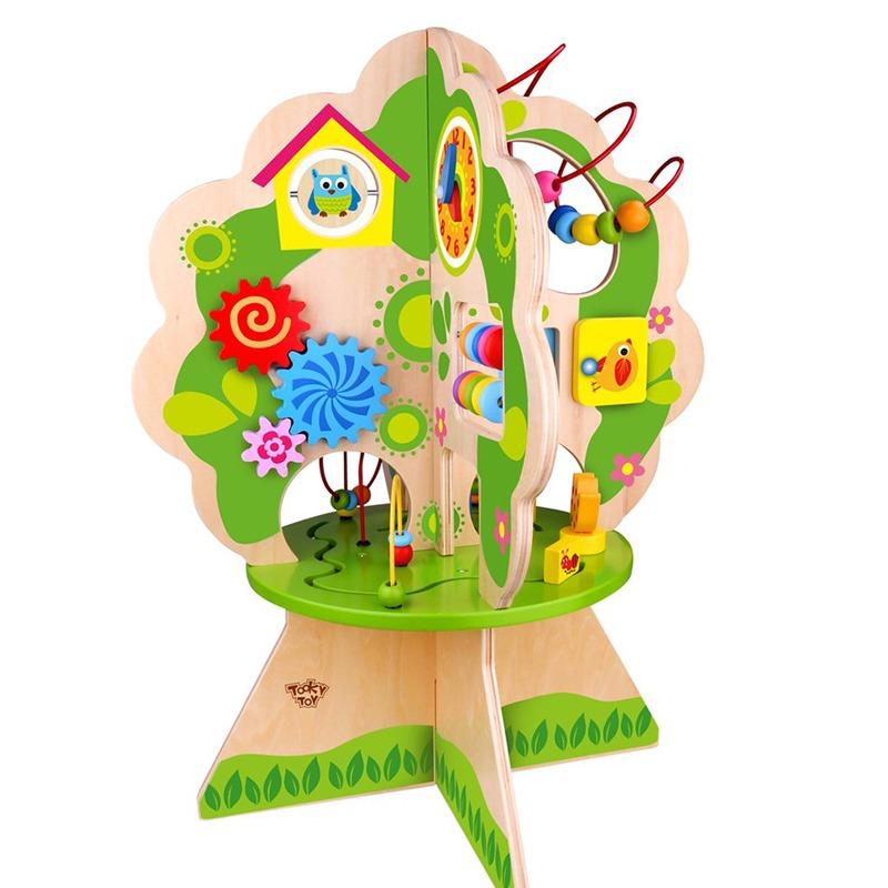 Tooky Toy - Wooden Activity Tree
