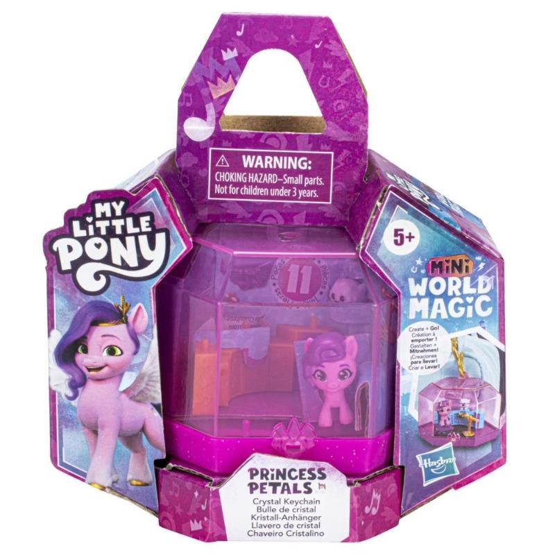 My Little Pony Mini World Magic Crystal Keychain - Princess Pipp Petals