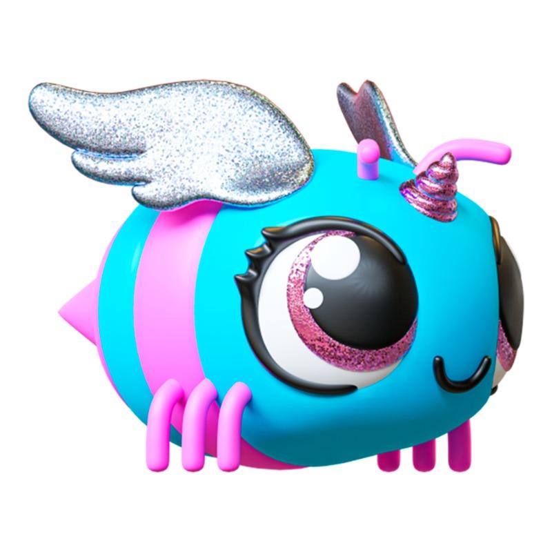 Jiggly Pets Electronic Bee Plush - Blue