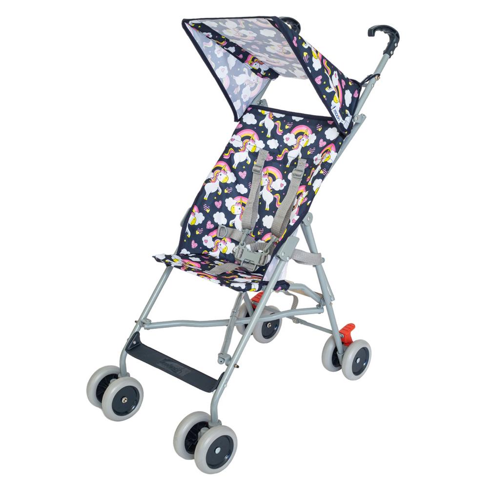 Moon Ultra Light Weight Compact Fold Buggy Stroller Unicorn