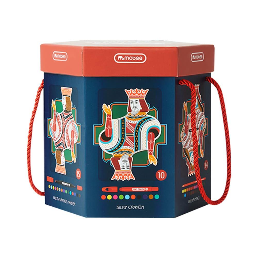 صندوق أقلام نشاط التلوين 86 قطعة