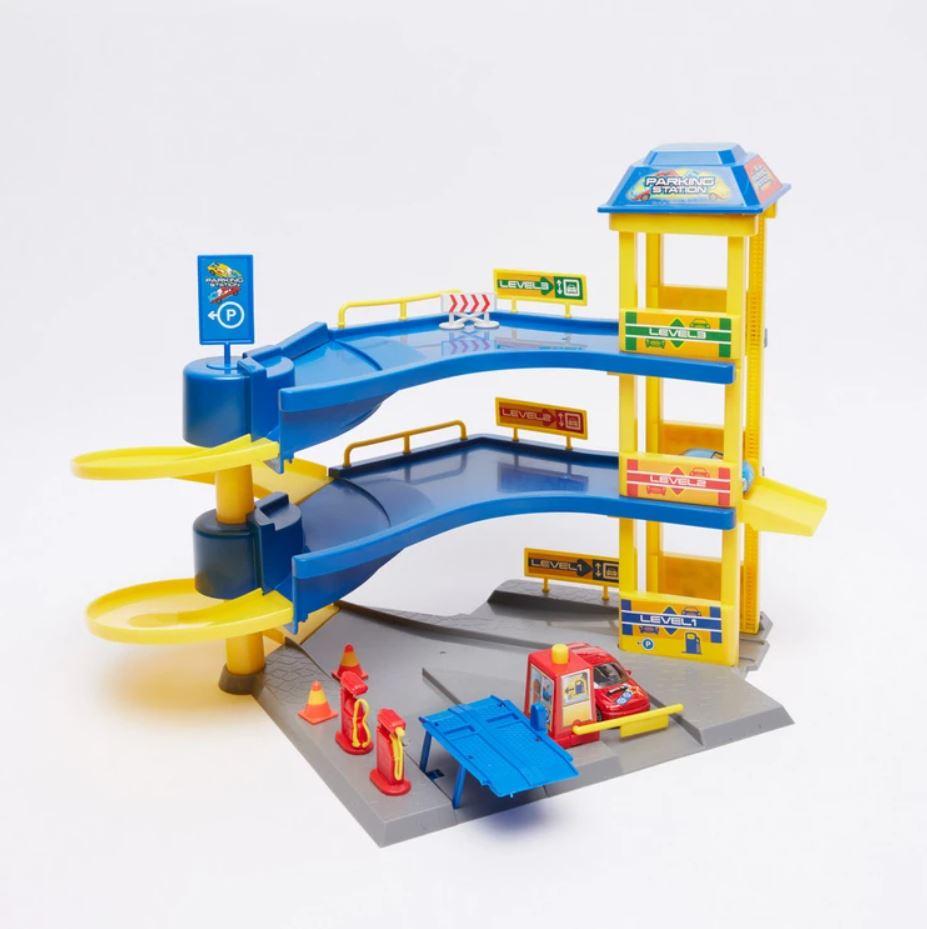 Dickie Parking Station Set