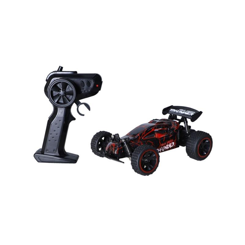 SAM Toys Luminous 1:18 Racing Car with 3 Light Modes – Red