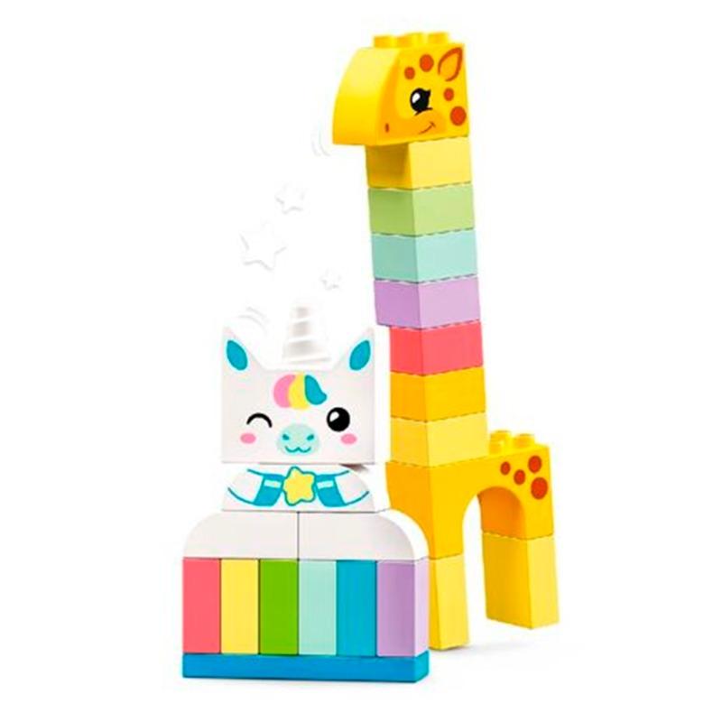 ليجو دوبلو - مجموعة كتل بناء الأشكال الملونة