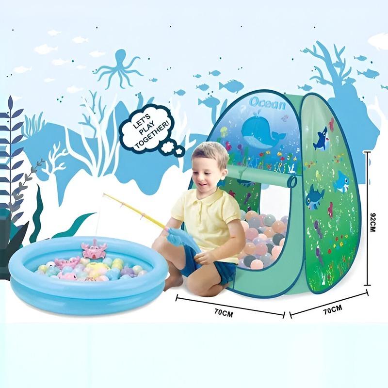 Fishing Tent with Balls