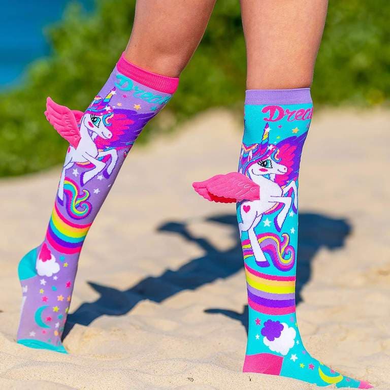 Madmia Mini Pony Socks With Wings - Large