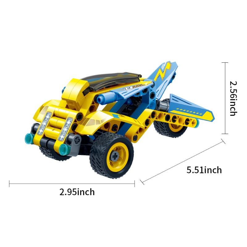 بانباو - مجموعة بناء سيارة فيوتشر كونسبت - 337 قطعة