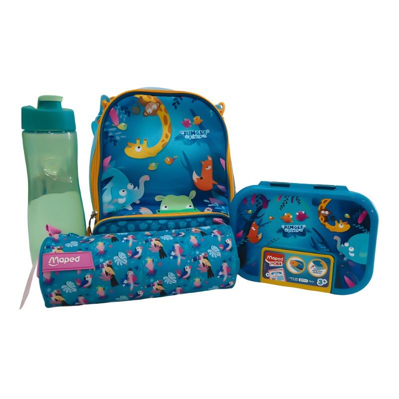 Maped - Picnik 4 in 1 Back To School Bundle - Tropical
