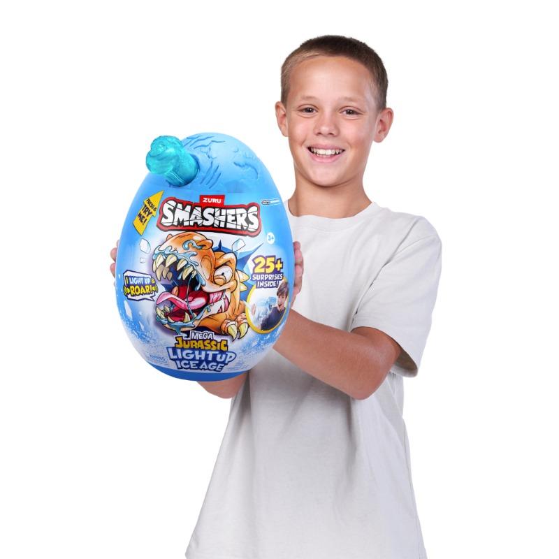 Smasher Dino Ice Age Light Up Mega Egg (S1)