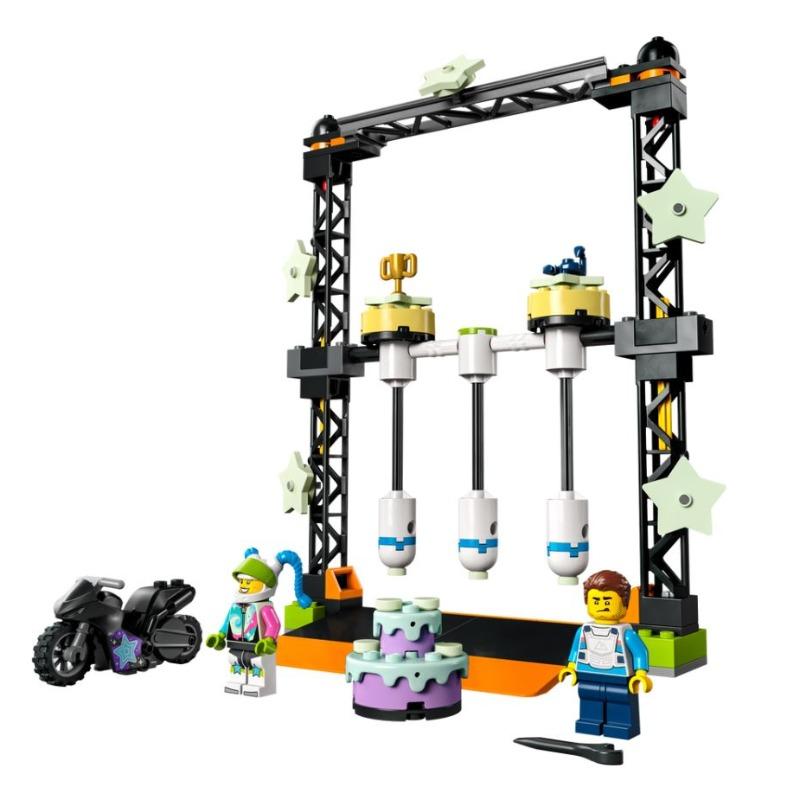 ليجو سيتي - مجموعة كتل بناء ذا نوك داون ستانت تشالنج